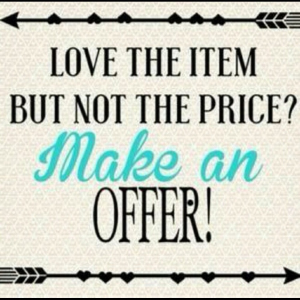 Open to all offers!💕